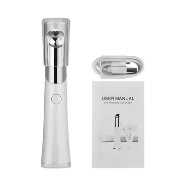 

Electric Thermal Heat Eye Massager Roller Ionic Vibration Face Beauty Anti Aging Wrinkle Removal Eye Pouch Dark Circle Puffiness