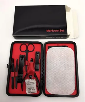 

Hot 60sets 15pcs/Set Professional Stainless Steel Nail Clipper Kit Pedicure Scissors Tweezer Knife EarPick Manicure Set Nail Ar
