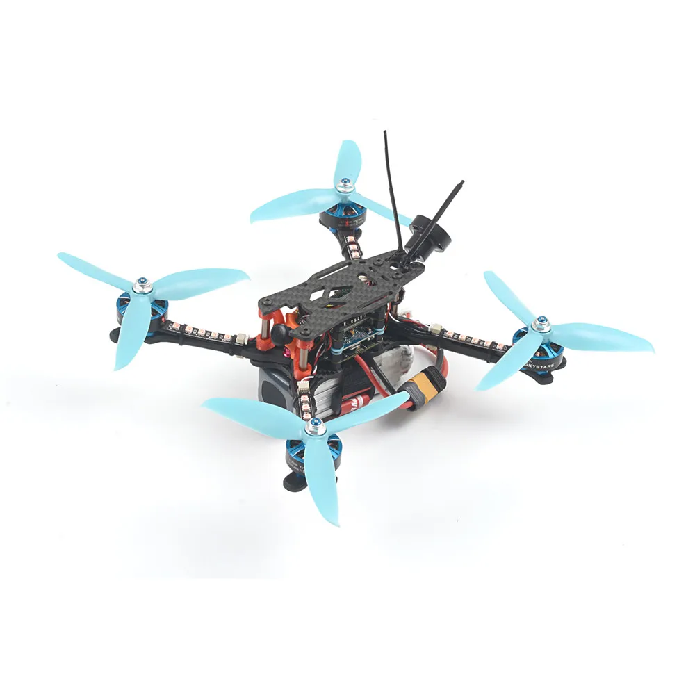 SKYSTARS RXT X219 LED версия FPV гоночный Дрон PNP BNF F4 OSD 25 600MW VTX 40A Blheli_32 ESC CCD