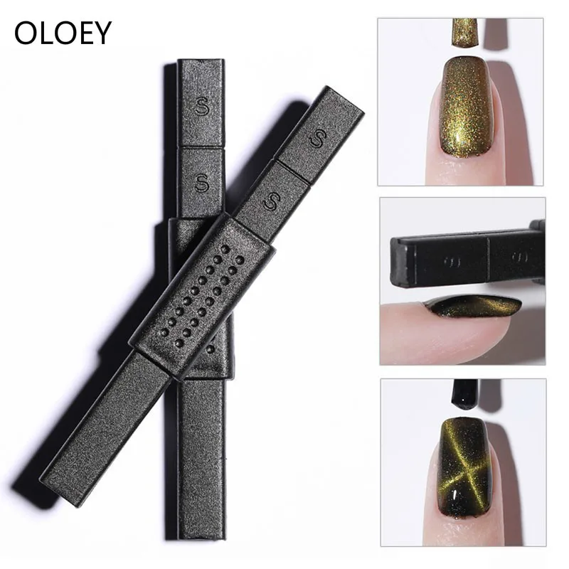 

1pc Magnetic Nail Art Stick 3D Cat Eye Effect Strong Magnet Rod UV Painting Gel Nail Polish UV Lamp for Gel Varnish New Design