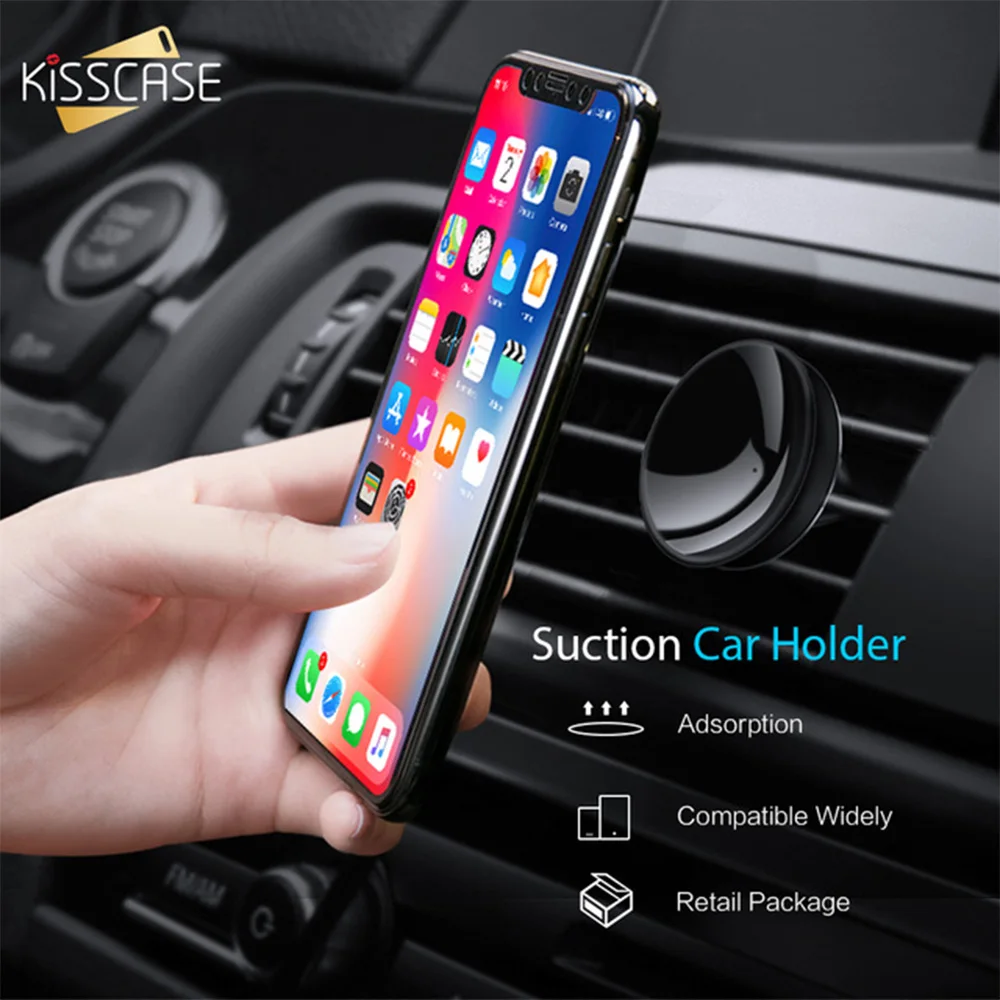 Автомобильный держатель для телефона KISSCASE iPhone 6S 7 8X10 с креплением на