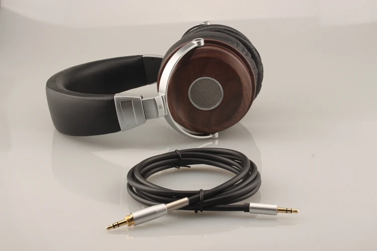 Blon B7 Walnut Wooden HiFi Headphone Over Ear HiFi