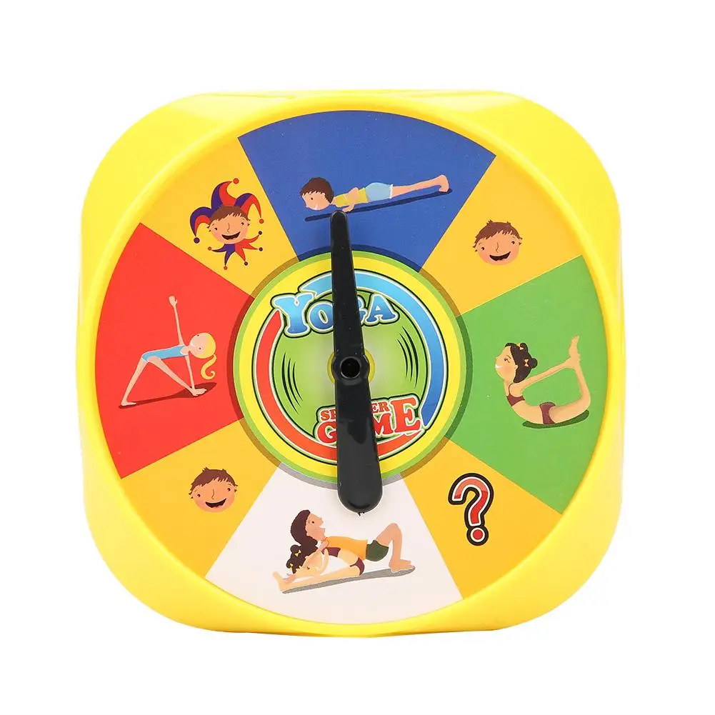 Childrens Toys Yoga Pose Card Game of Flexibility and Balance Family Board Games for Adults Kids Children with English French Spanish Manual