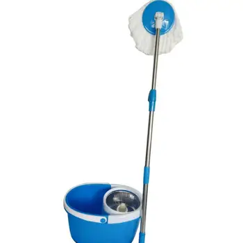 

360 Rolling Magic Floor Spin Mop Hands-free Spin Mop Bucket Set Foot Pedal Rotating Floor Mop with 2 Microfiber Mop Heads