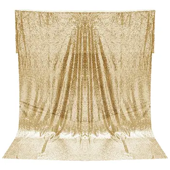 

LBER 4FTX6FT Sequin Curtain Wedding Backdrop Photo Booth Party Photography Background