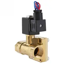 Латунный электромагнитный клапан DC 12 V/24 V/AC110V/220 V G3/4 ''mpa 2 Way N/C мембранный Электрический электромагнитный клапан