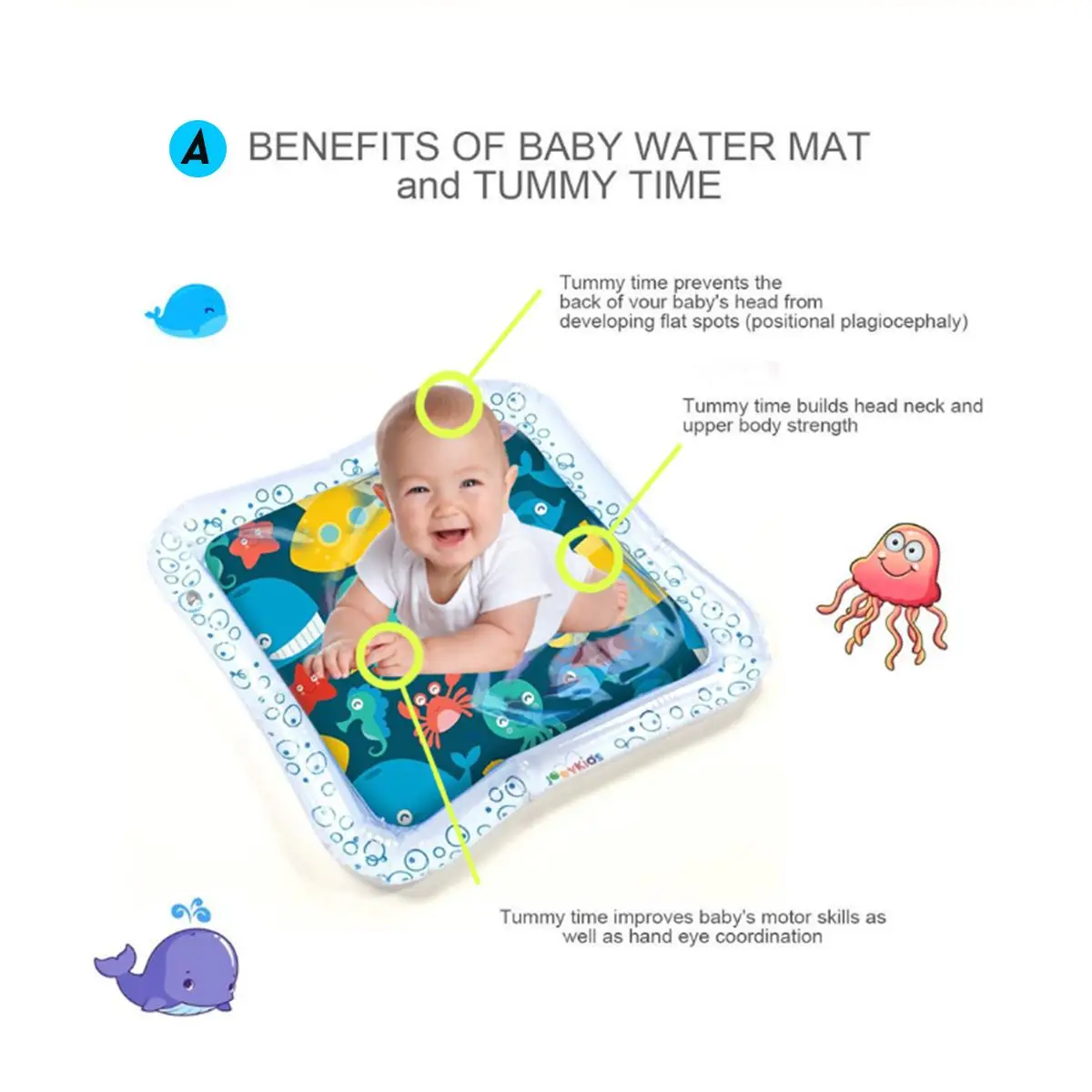 Двойной Применение игрушка Детские надувные похлопал Pad Детские надувные подушки воды НИЦ воды подушку игровой коврик Fun Pat Pad