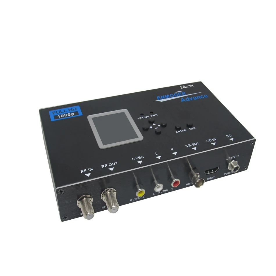 HD SDI и HDMI AV 3in1 для ISDB T цифровой кодировщик модулятор 1 Маршрут 1080P RF передатчик