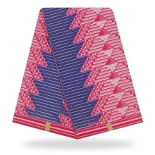 Нигерийский воск guarantede высокого качества настоящий воск печать фабрика лидер продаж африканская ткань Анкара швейный материал 6 ярдов