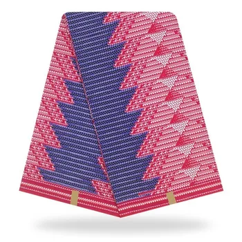 

Nigeria Wax guaranteede High Quality Veritable Veritable Wax Print Fabric Hot Sale African Ankara Fabrics Sewing Material 6yard