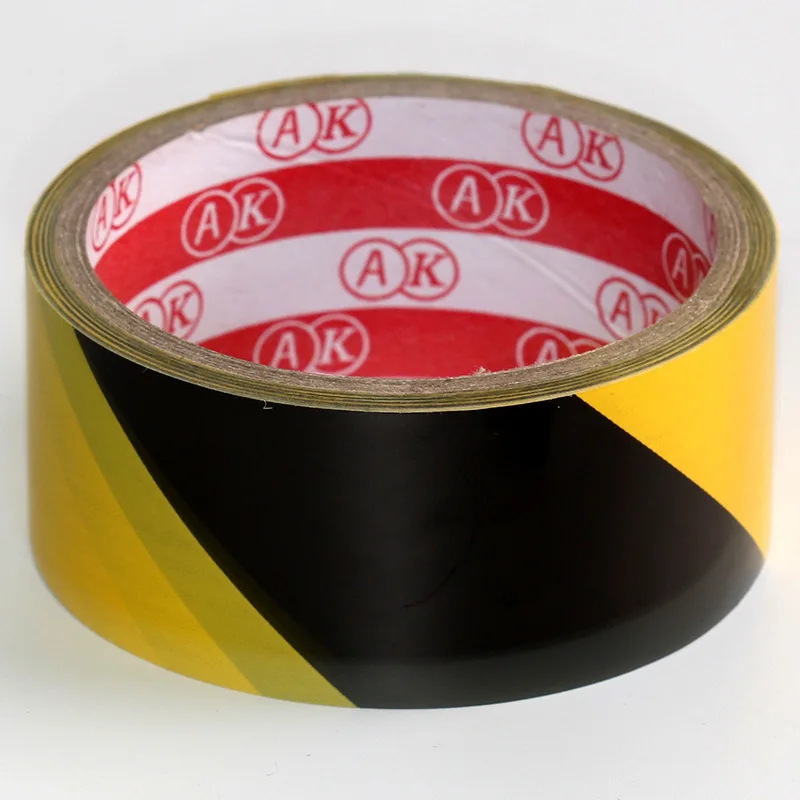 

1 PCS Caution 4cm*10m Zebra Crossing Yellow Black For Floor Adhesive Reflect Light Masking Tapeten Scotch Duct Tape juventus
