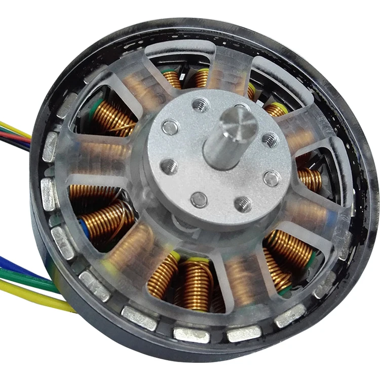 

DC 24V motor DC brushless 18N20 100W Disk Permanent Magnet 3-Phase Brushless Motor With Induction Band Science Experiment