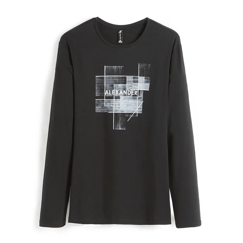 

Pioneer Camp new design T-shirt men brand-clothing fashion print long sleeve T shirt male