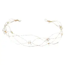 1 шт. свадебное украшение на голову стильные изысканные простые волосы аксессуары свадебные головные уборы для женщин девушек