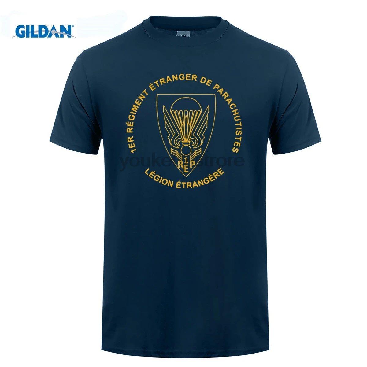 

GILDAN 2017 New French Foreign Legion Special Forces War Army T-shirt Homme Camisetas Men Cotton Short Sleeve T Shirt Tees Tops