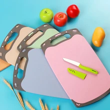 Креативные разноцветные разделочные доски бежевые кухонные принадлежности разделочная доска для мяса и овощей фруктовая пшеничная соломенная разделочная доска