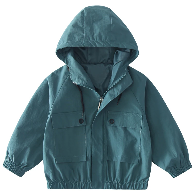 

Boys Coat Long-sleeve Age For 3 - 12 Yrs Boys Hoodies Kids Spring Clothes 2019 New Autumn Back To School Children Simple Coats