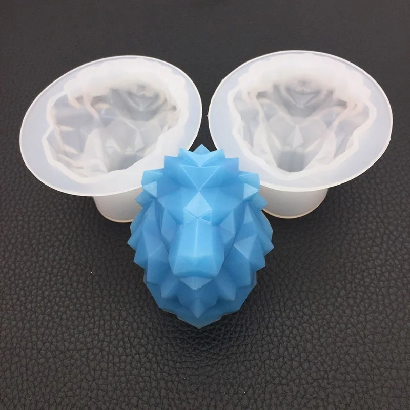 

Multifunction Lion Shape Mirror DIY Jewelry Making Mold Cake Fondant Mould Cake Decoration Tools Epoxy Resin Silicone