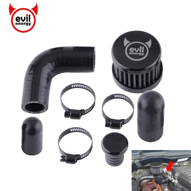 CCV Crank Case Vent Reroute Kit для 07 5 17 Dodge 6 7 Cummins Diesel 2500 3500 OPEN BREATHER KIT|Воздухозаборники| |
