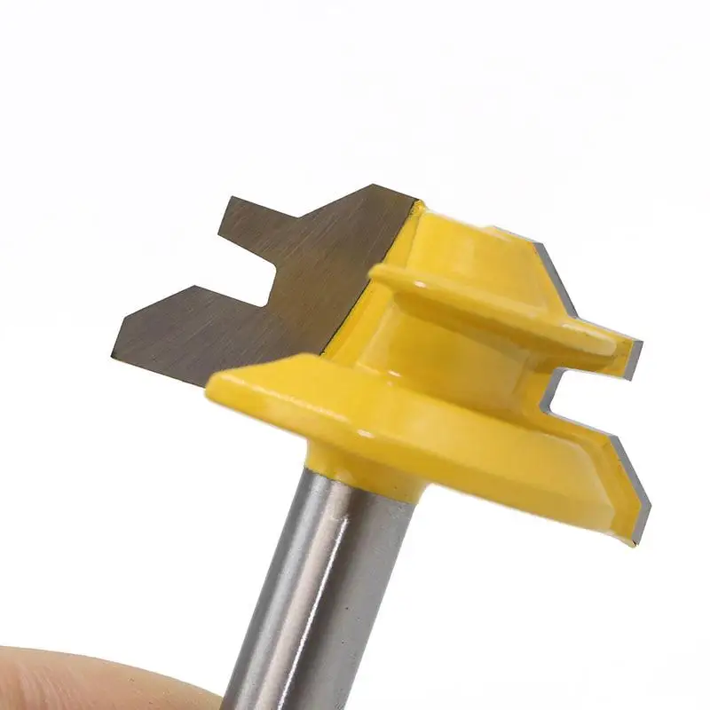 Woodworker Lock Miter Router Bit 45 Degree Width 8*1-1/2 Woodworking Drill Bit 8mm Shank Tenon Cutter Woodwork Milling Cutters Woodworker Lock Miter Router Bit 45 Degree Width 8*1-1/2 Woodworking Drill Bit 8mm Shank Tenon Cutter Woodwork Milling Cutters