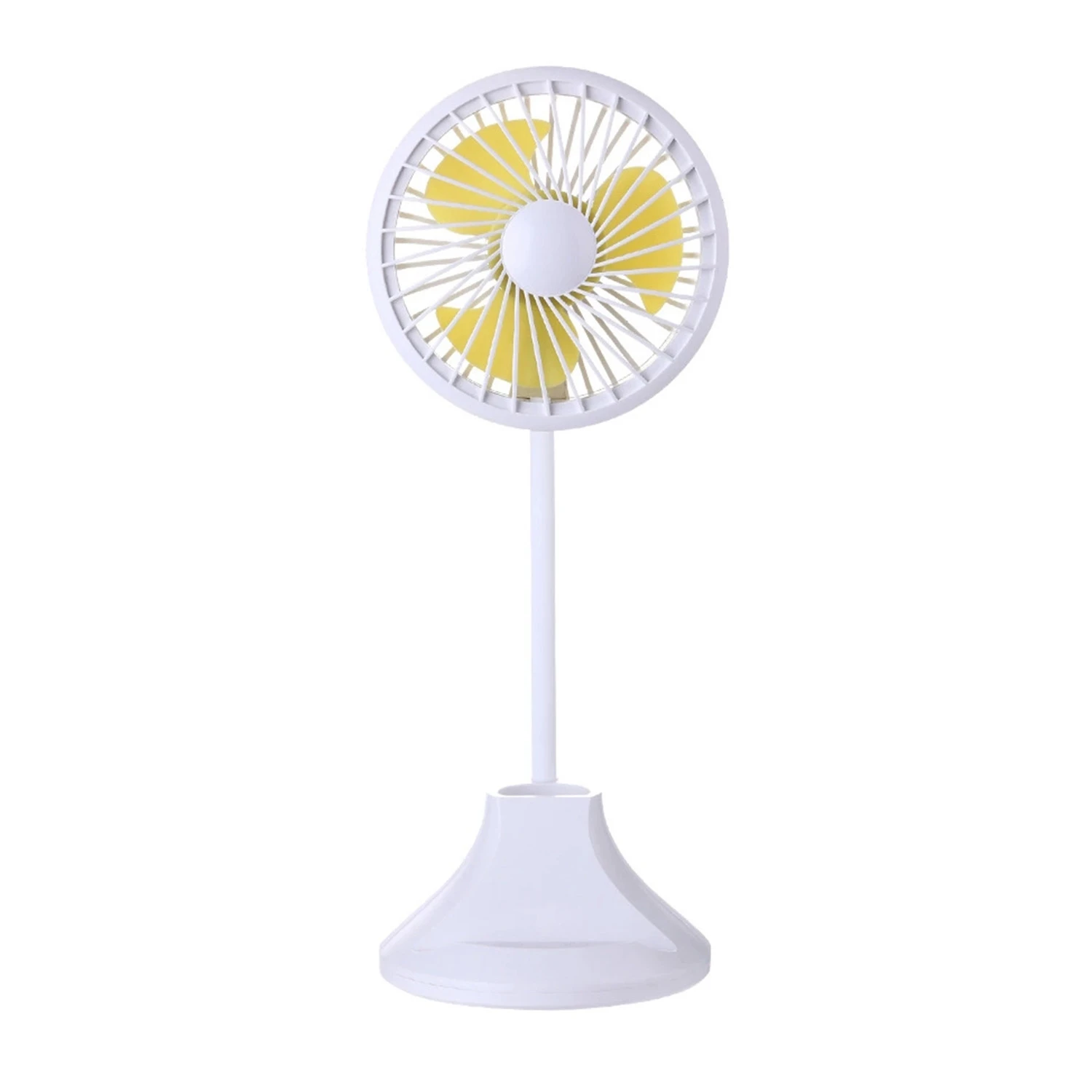 

Mini Usb Rechargeable Fan With Led Light 360 Degree Adjustable Portable Fan For Home Office