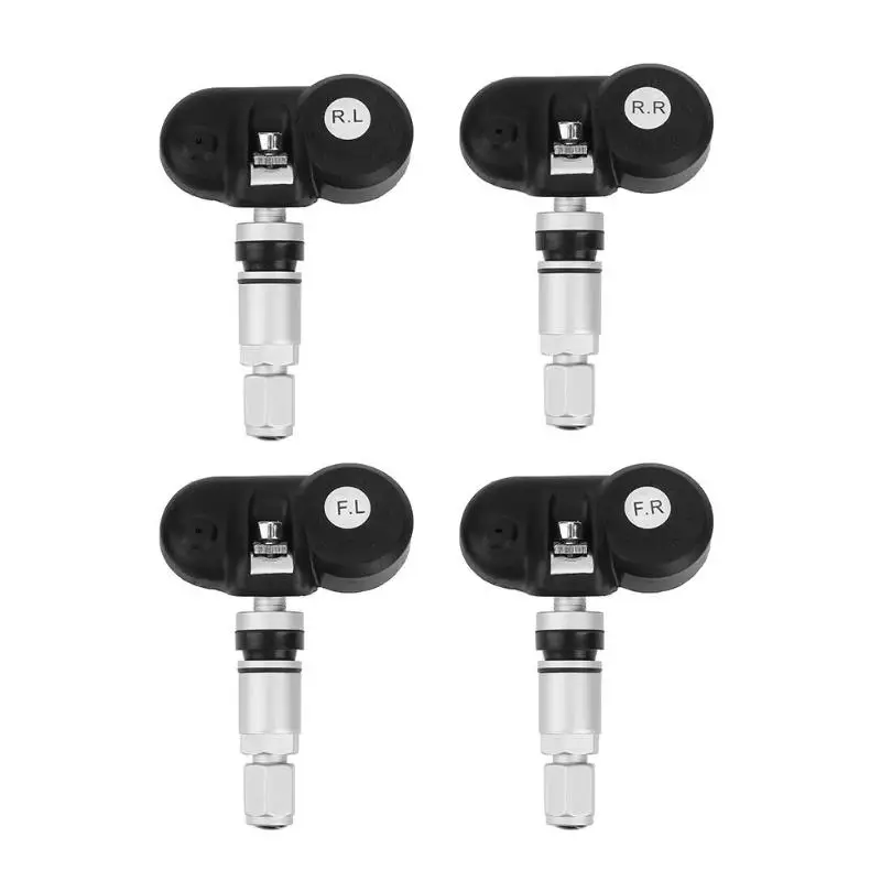 Smart Solar TPMS Car Tire Pressure Monitor System Solar Power with 4 Internal Sensors Car Wheel Security Alarm Systems