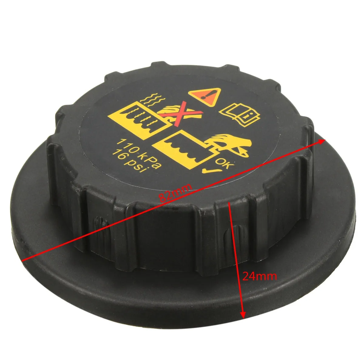 Coolant Recovery Tank Cap 9C3Z8101B for Ford E150 F150,250 Lincoln