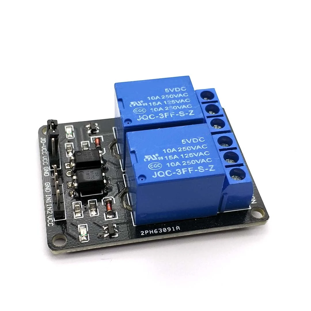 1 шт. 5 в 12 В 2 канальный релейный модуль щит для Ardui ARM PIC AVR DSP электронный