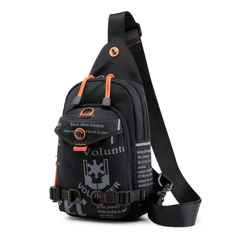  High Quality Nylon Men Chest Bag Rucksack Knapsack Brand Famous Travel Casual Male One Shoulder Bag - 32993798203