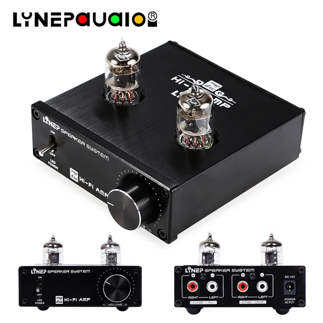 $ 6j1 Vacuum Tube Amplifier Front Stereo Amplifier RCA Signal Input and Output With Sound Adjustment Control