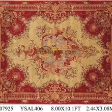 Топ Мода Tapete Подробная информация о 8' X 10,1 'ручной работы толстые плюшевые французский коврик «савонри» ковер Сделано на заказ ysal406gc88savyg2