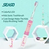 Seago Sonic Clean Toothbrush Children Cartoon Electric Tooth brush Waterproof IPX7 With Soft Replaced Brush Head For Kids Sg-EK6 ► Photo 3/6