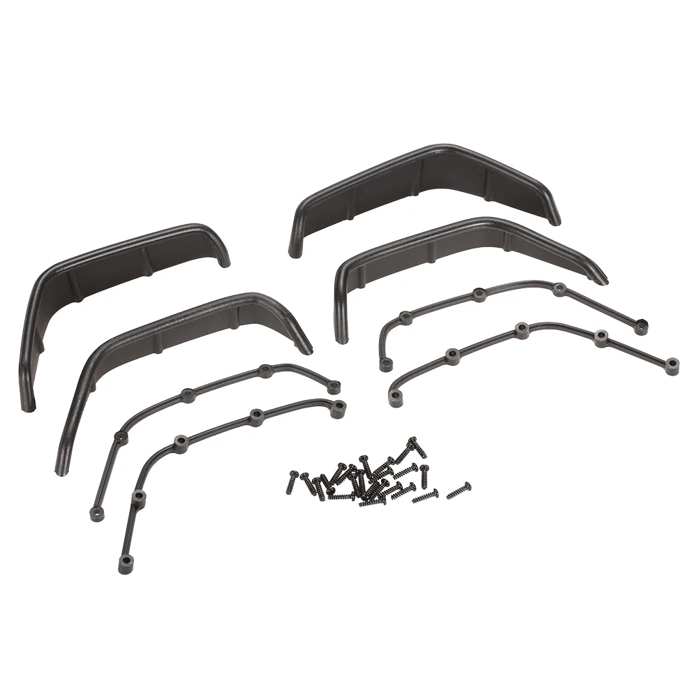

1 Set 1:10 RC Crawler Fender Flares for 1:10 Axial SCX10 RC4WD D90 D110 Body Shell Parts