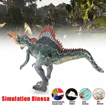 

13 Spinosaurus Dinosaur Figure Animal Model Toy Kids Gift Collection Home Decor For Boy's Gift PVC Action Oenux Prehistoric