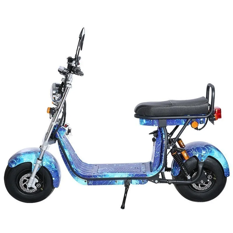 

EEC certification Harley Electric Big Power Scooter many Lithium Battery 60v 12AH/20AH Adult Car Double Man Motorcycle