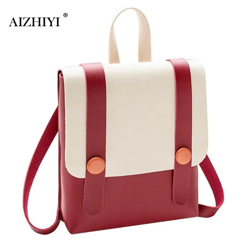 

Women Small PU Leather Crossbody Messenger Bag Preppy Mini Handbag Travel School Shoulder Bags