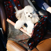Собака автомобиля сиденья гамак для заднего сиденья регулируемый ремень Складная средняя Малый размер собака открытый Автомобильные путешествия декоративный коврик
