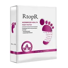 1 коробка Wormwood здоровье тела Детокс ног патч эффективное улучшение качества сна