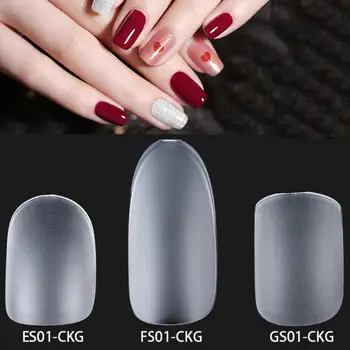 

300 PCS/Box Professional Different Styles Acrylic Nail Tips Full Cover Ultra-Thin Matte Surface Polished False Nail Tips