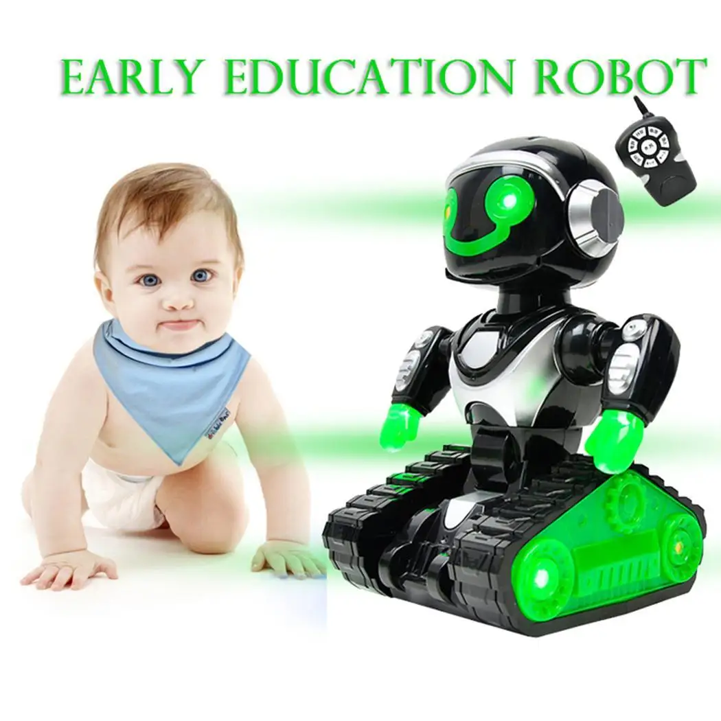 Toddler Intelligent RC Smart Robot Music Casual Mini size, easy to wear with Dance Robot Kids Education Toys
