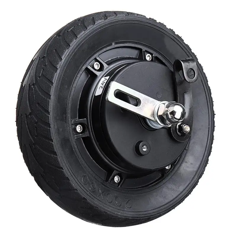

8 inches Electric Scooter Hub Wheel Motor 24V 36V 48V 350W DC Brushless Toothless Wheel Motor Scooter Wheel Bicycle Bike Parts
