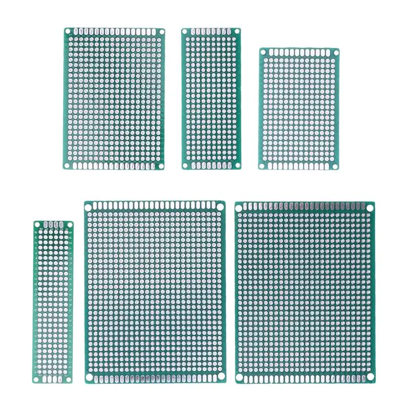

42Pcs Double-sided PCB Board Prototype Kit for DIY Soldering
