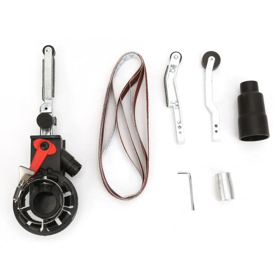 

Sanding Machine Mini Belt Sander Sanding Head Adapter For Electric Angle Grinder Belt Sander new style