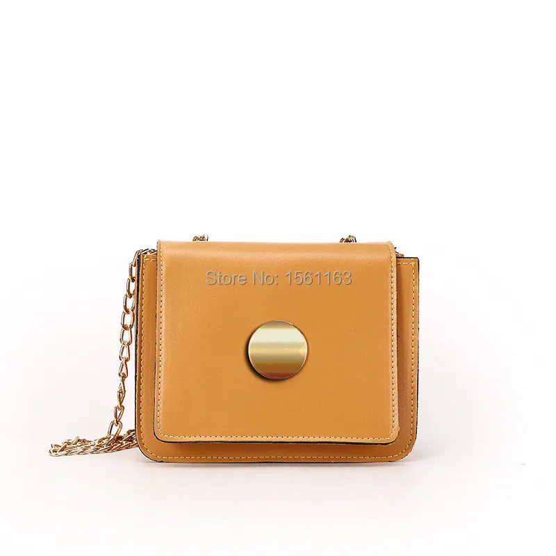 

Women Bag Fashion Women Messenger Bags Rivet Chain Shoulder Bag High Quality PU Leather Crossbody