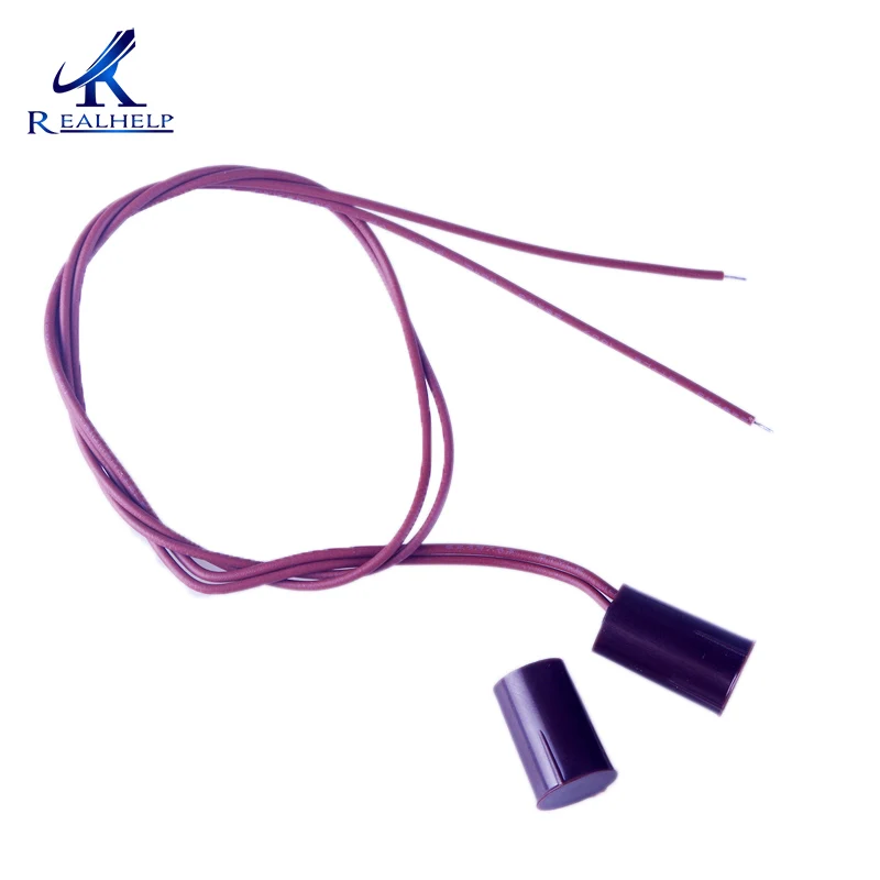 

100pcs Door Window Sensor alarm Wired Door Window Sensor Recessed Magnetic Contacts Security Reed Switch Alarm