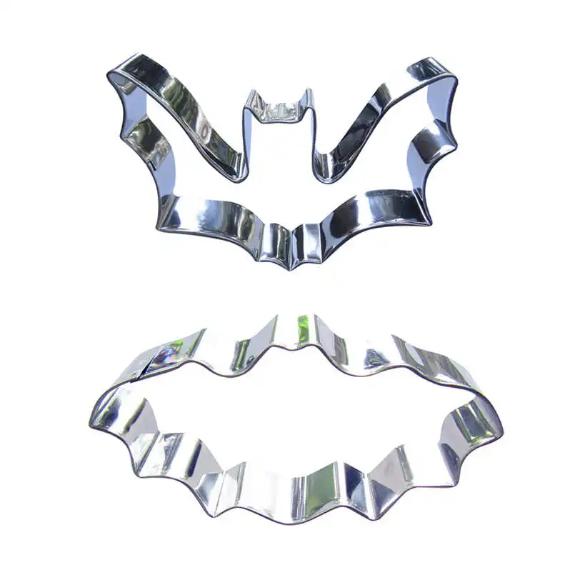 Vampire bat Big shaped 2 piece biscuit cutting molds baking tools cake decorating soft candy | Дом и сад
