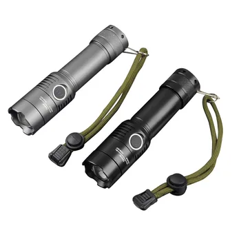 

XANES 183-T6 Tactical Flashlight T6 1000Lumens 3Modes Portable Brightness Tactical Zoomable LED Flashlight Portable Torch