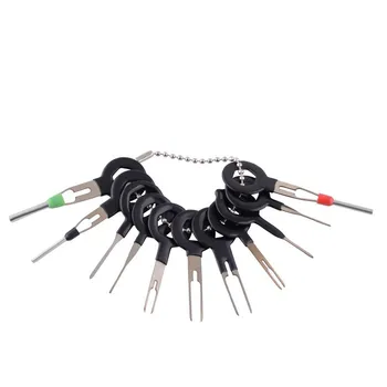 

11pcs Terminal Removal Tools Car Electrical Wiring Crimp Connector Pin Extractor Kit Car Repair Tools Accessories