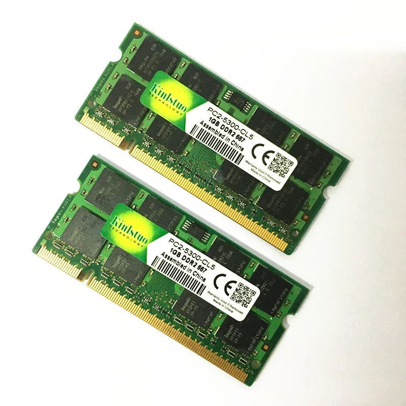 Kinlstuo ddr2 1gb RAM 533 mhz/667 MHz/800 MHz тест хорошее 200pin память ноутбука intel & AMD|Оперативная память| | АлиЭкспресс