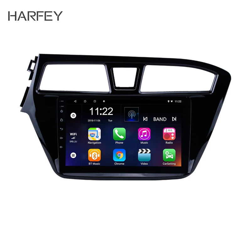 Harfey Navi автомобильный 2Din GPS Android 10,0 радио 9 \стерео для 2014 2015 HYUNDAI I20 LHD сенсорный мультимедийный плеер Wifi головное устройство Harfey Navi автомобильный 2Din GPS Android 10,0 радио 9 \стерео для 2014 2015 HYUNDAI I20 LHD сенсорный мультимедийный плеер Wifi головное устройство